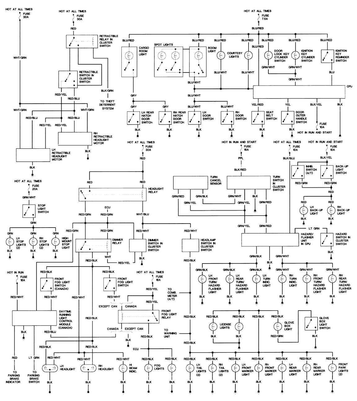 88 Mazda Rx7 Wiring Diagram